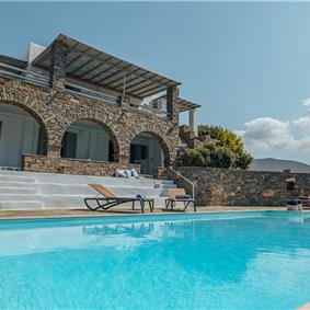 4 bedroom villa with pool, Paros, sleeps 8